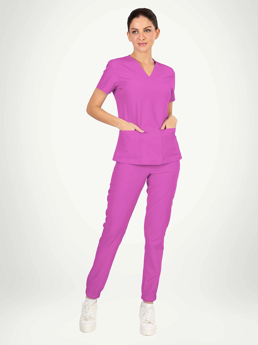 Scrub Médica Antifluido Mujer, Emerald