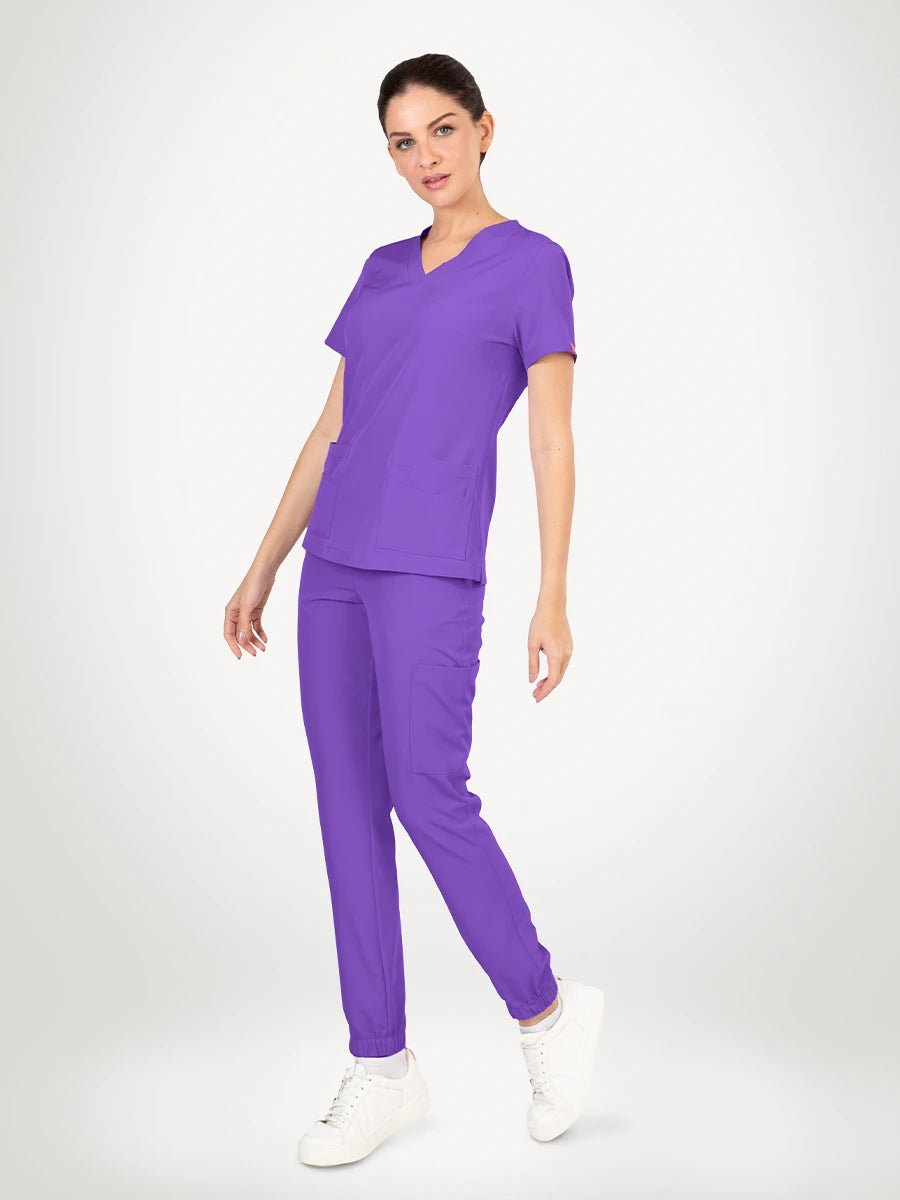 Scrub Médica Antifluido Mujer, Emerald