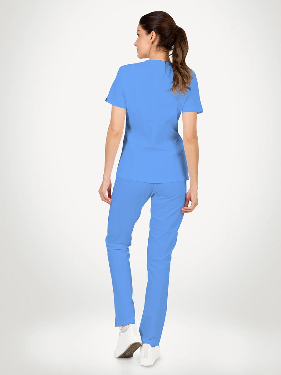 Scrub Médico Antifluido Mujer, Ruby