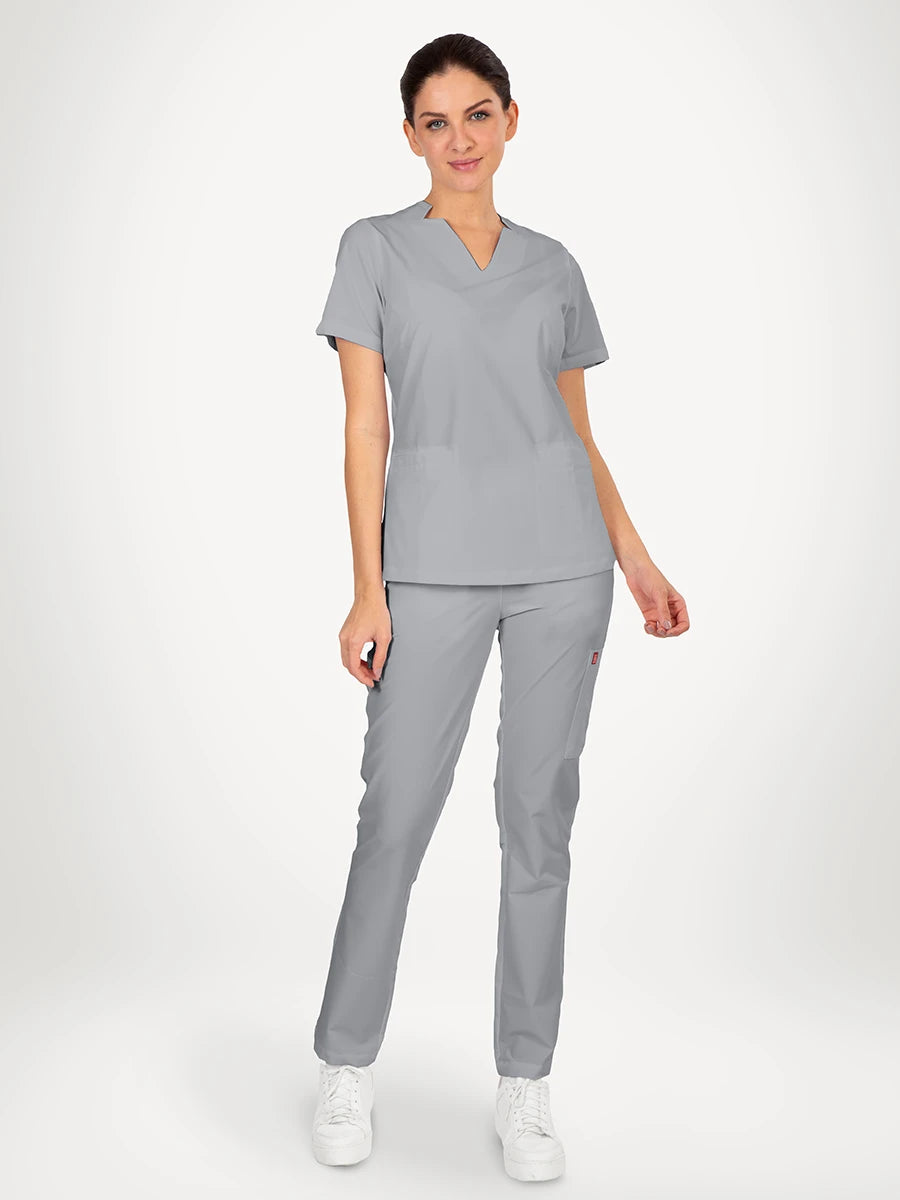 Scrub Médico Antifluido Mujer, Ruby