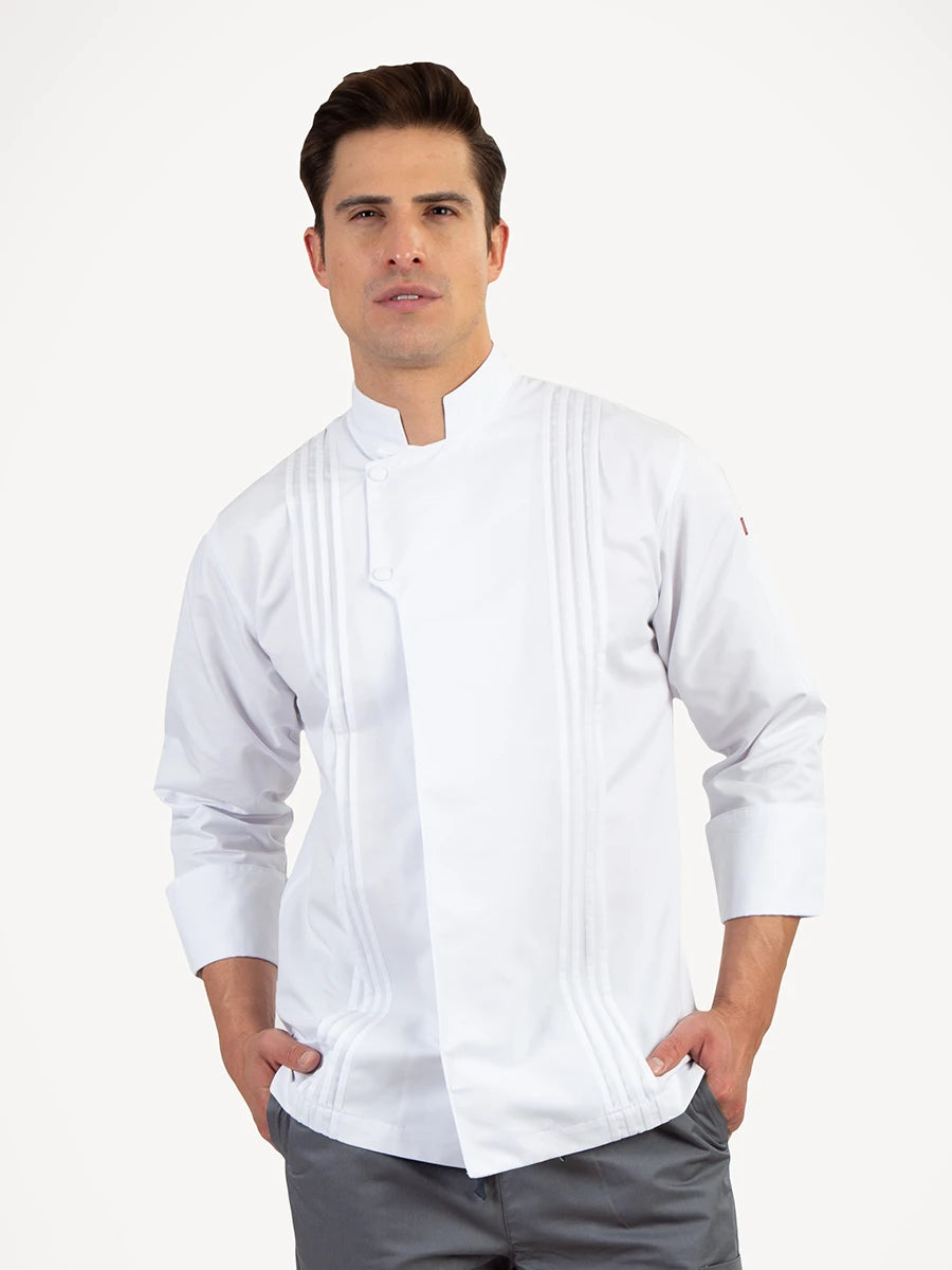 Filipina Chef Hombre con alforzas