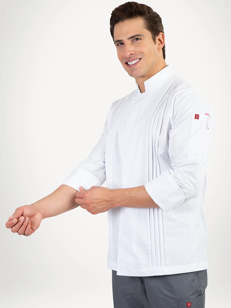 Filipina Chef Hombre con alforzas
