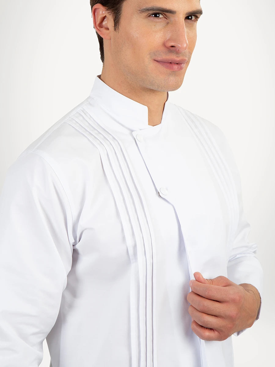 Filipina Chef Hombre con alforzas