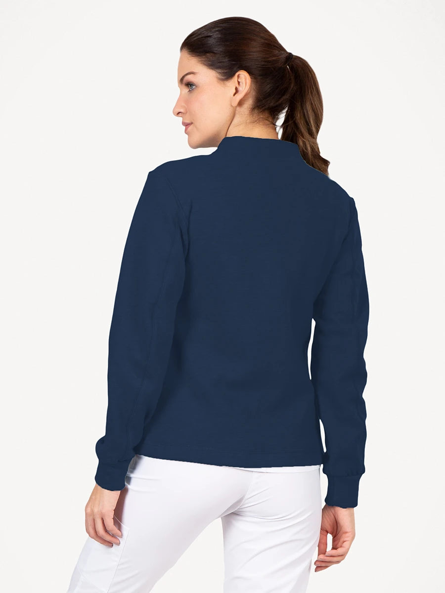 Chamarra Felpa Mujer Marino Mod. 2984