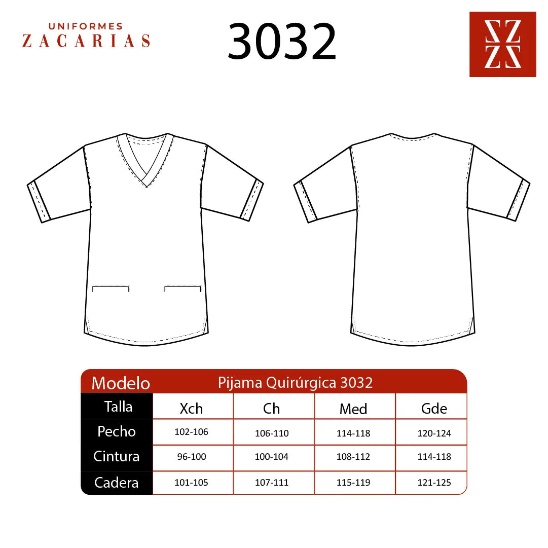 Scrub Onyx Pijama Quirúrgica Botella 3032
