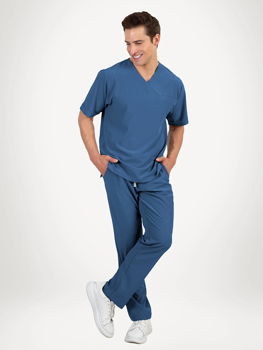 Scrub Médica Antifluido Hombre, Onyx Lite