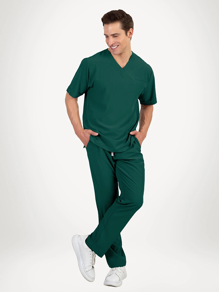 Scrub Médica Antifluido Hombre, Onyx Lite