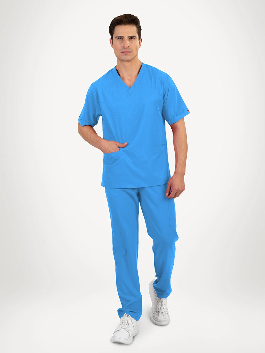 Scrub Médica Antifluido Hombre, Onyx