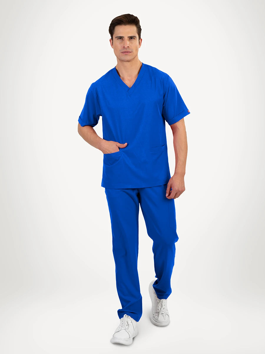 Scrub Médica Antifluido Hombre, Onyx