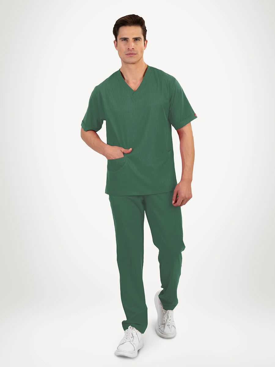 Scrub Médica Antifluido Hombre, Onyx