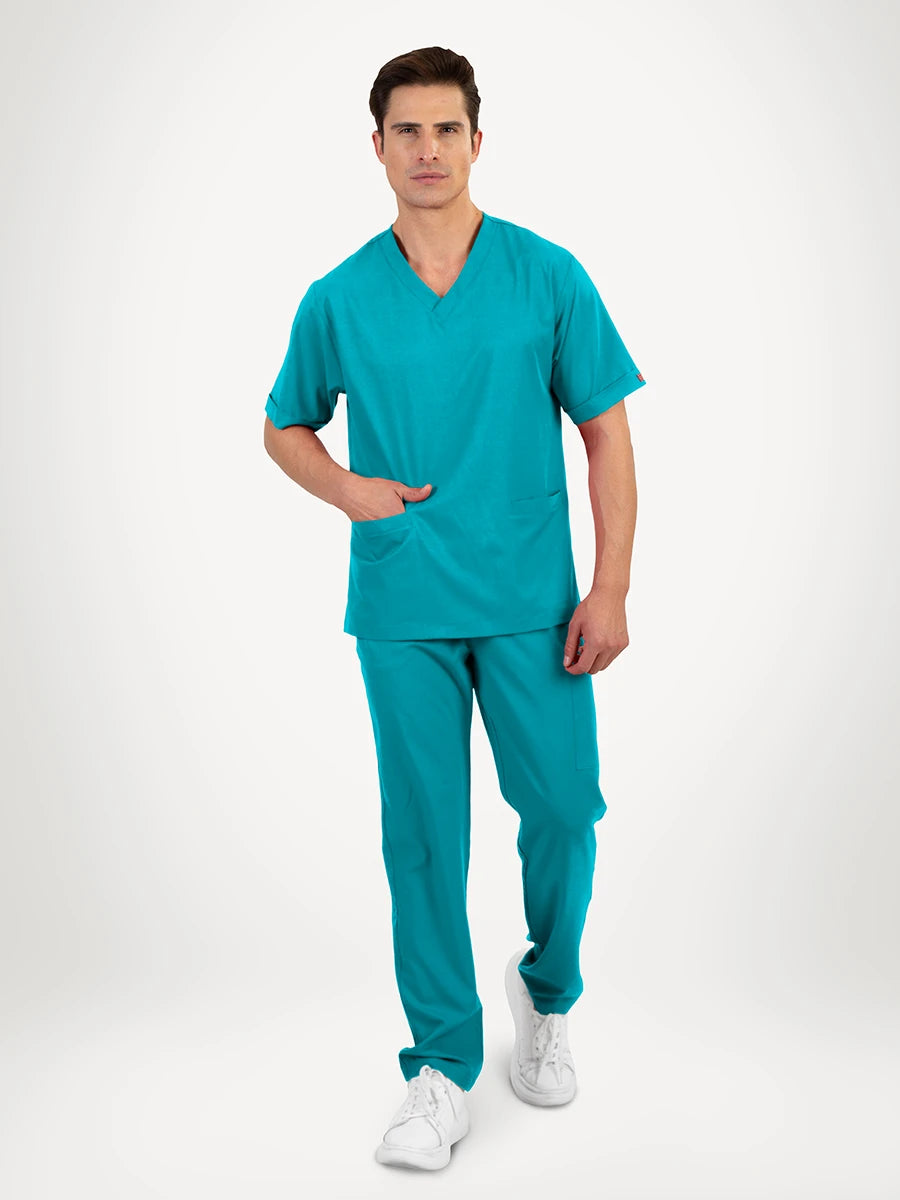 Scrub Médica Antifluido Hombre, Onyx