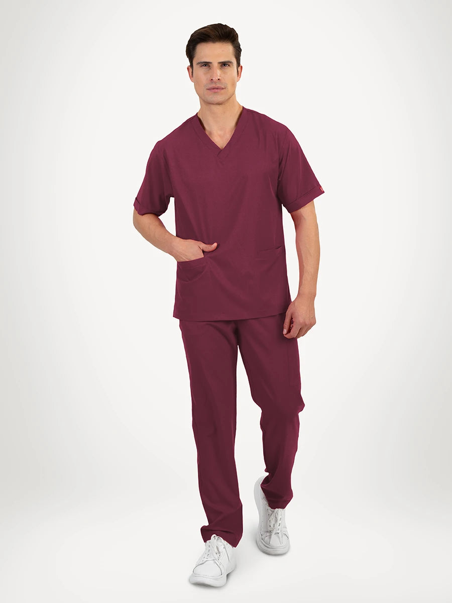 Scrub Médica Antifluido Hombre, Onyx