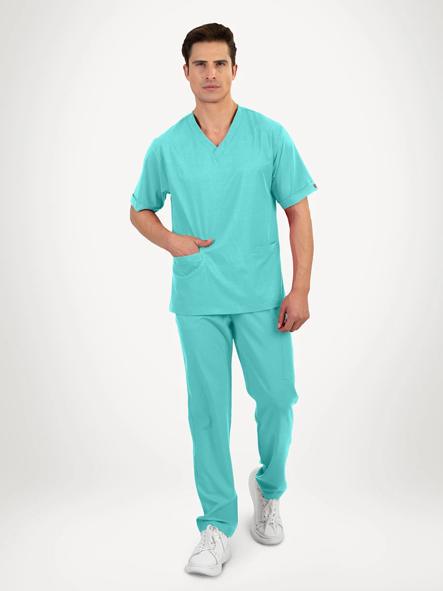 Scrub Médica Antifluido Hombre, Onyx