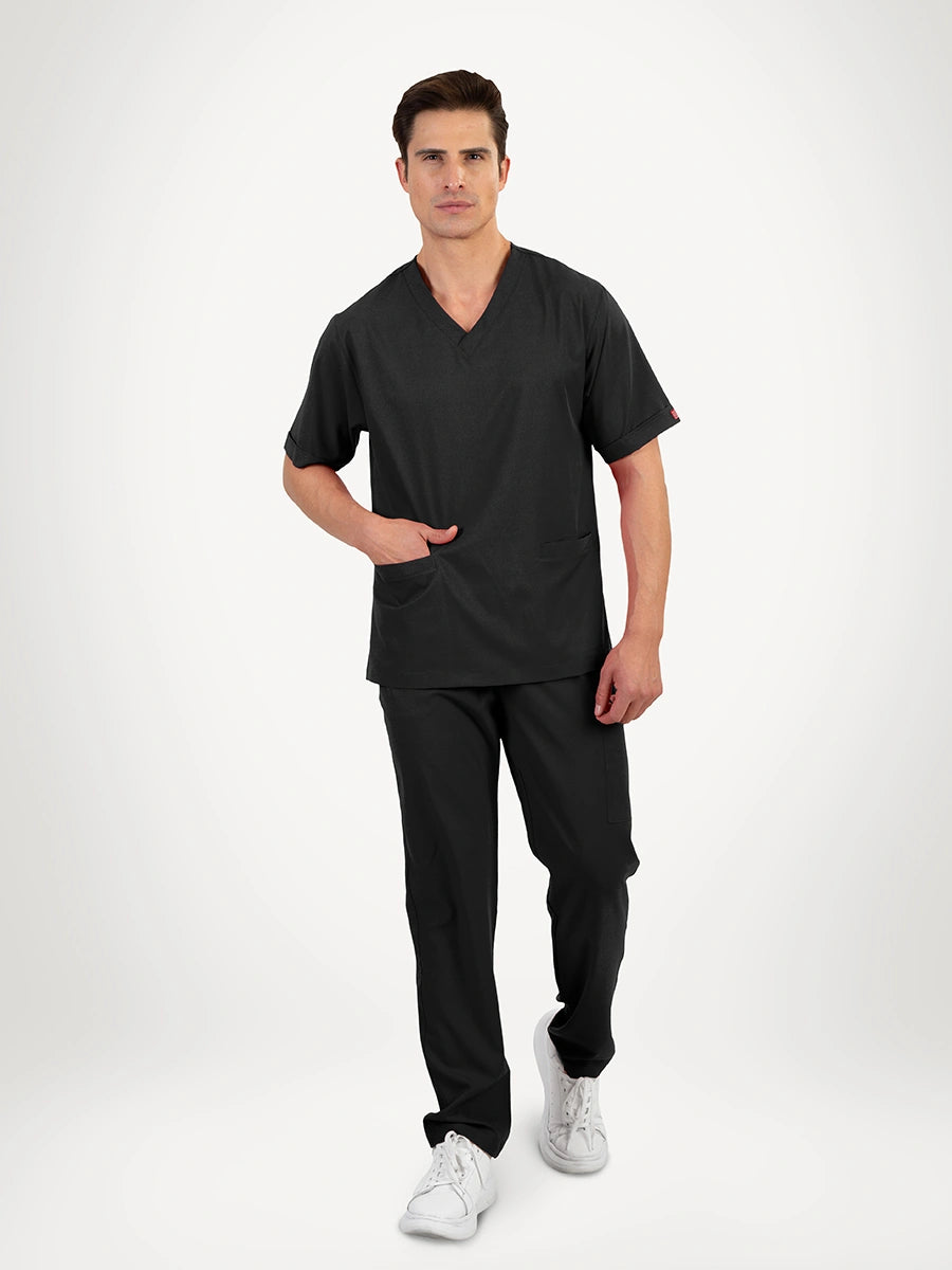 Scrub Onyx Pijama Quirúrgica Negro 3032