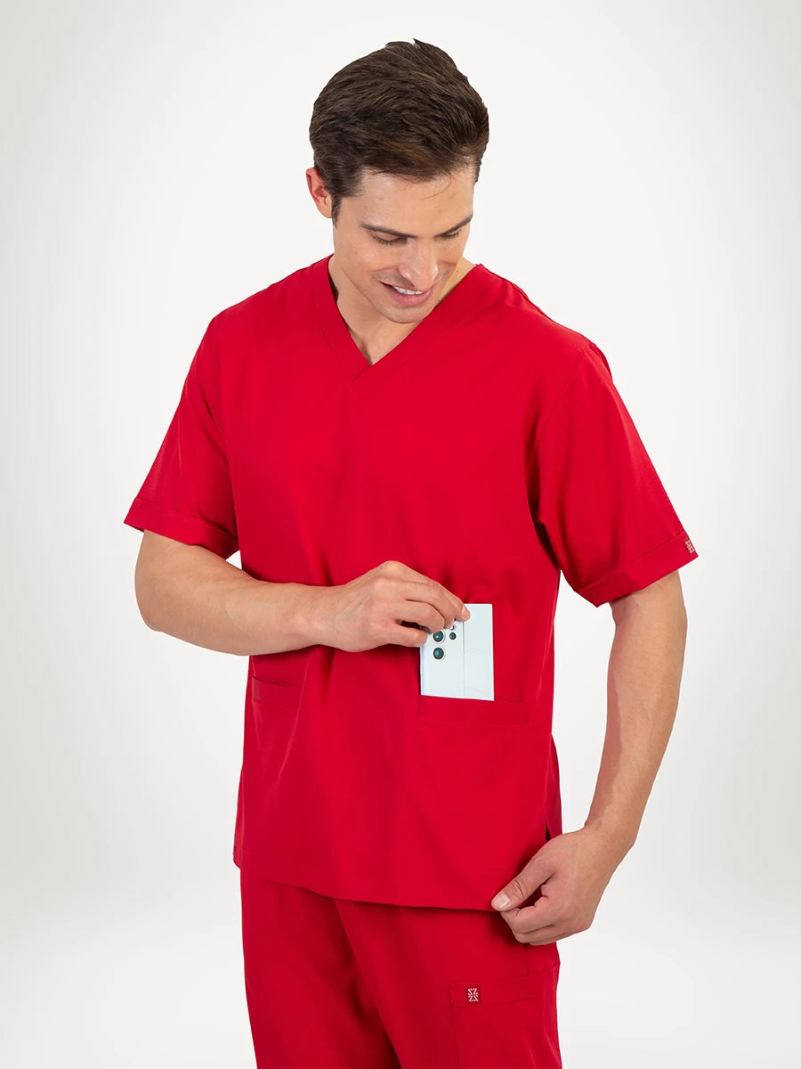 Scrub Onyx Pijama Quirúrgica Rojo 3032