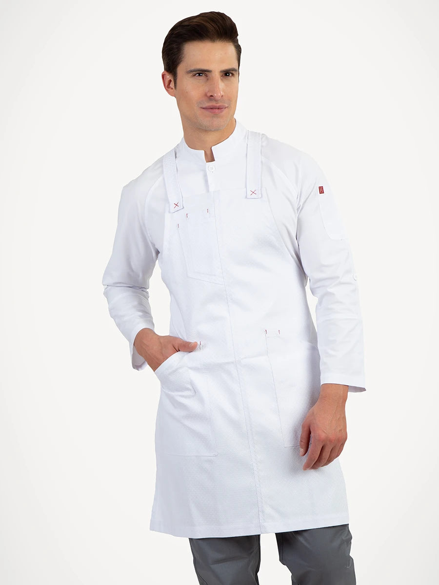Mandil completo Chef con bolsas Unisex