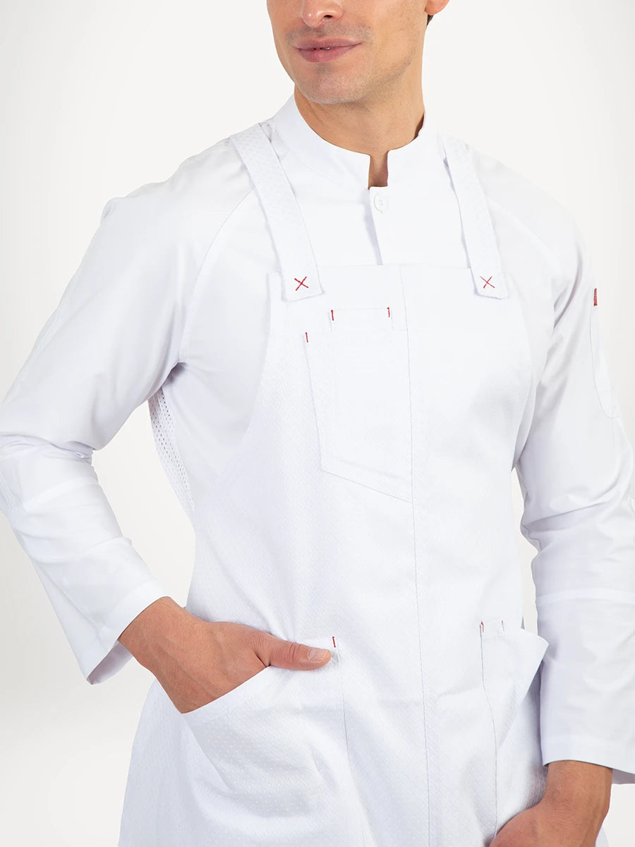 Mandil completo Chef con bolsas Unisex