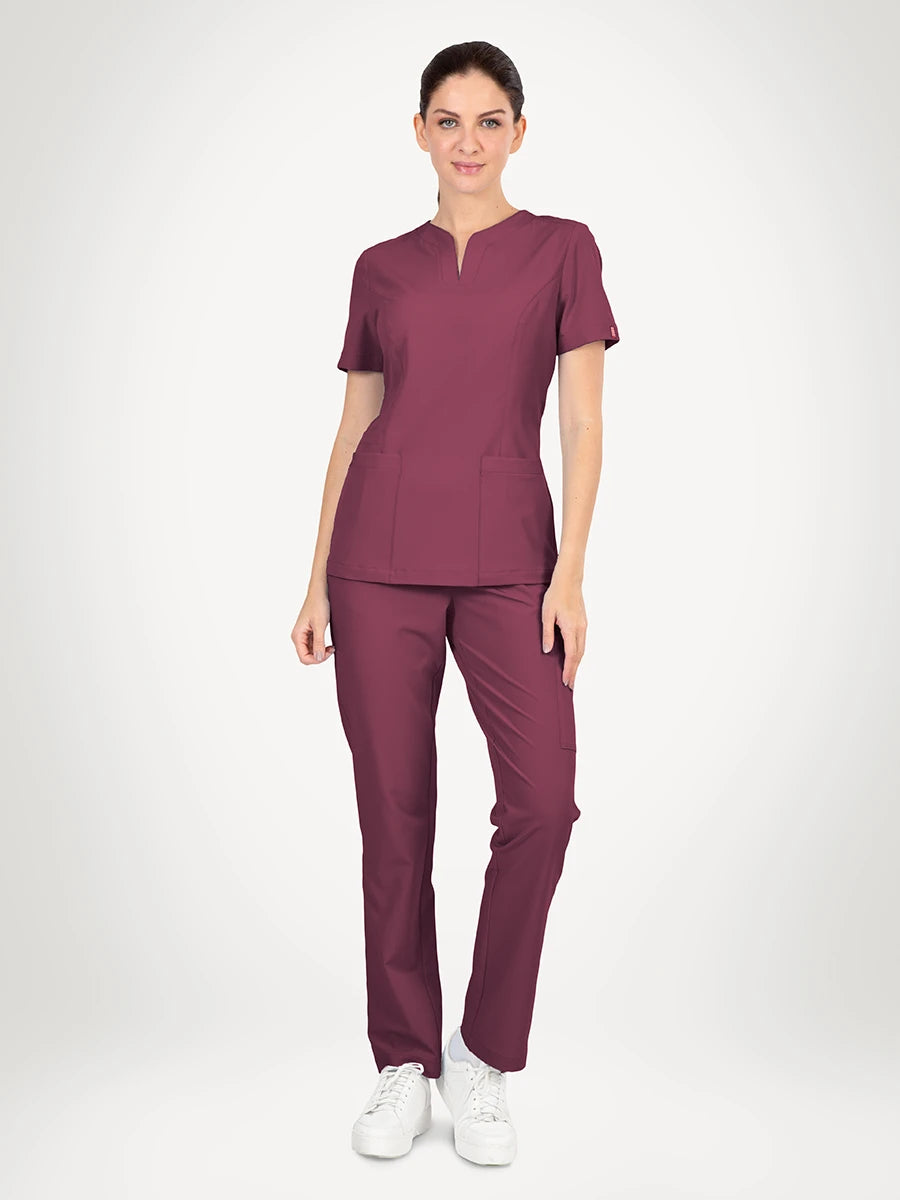 Scrub Médica Antifluido Mujer, Sapphire