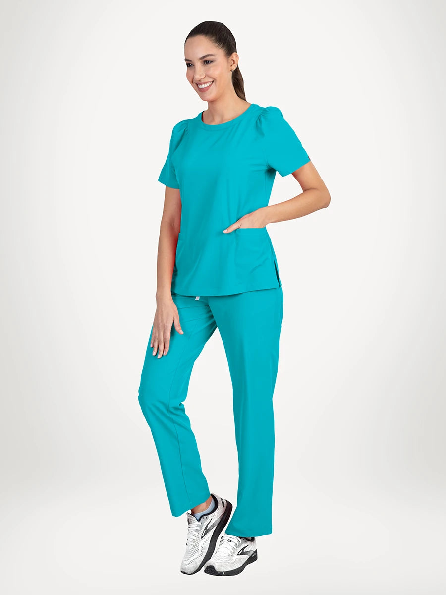 Scrub Médica Cuello redondo Mujer, Spinel