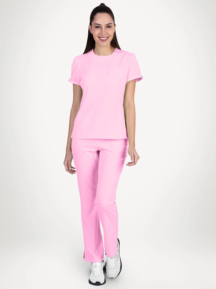 Scrub Médico Antifluido Mujer, Citrine