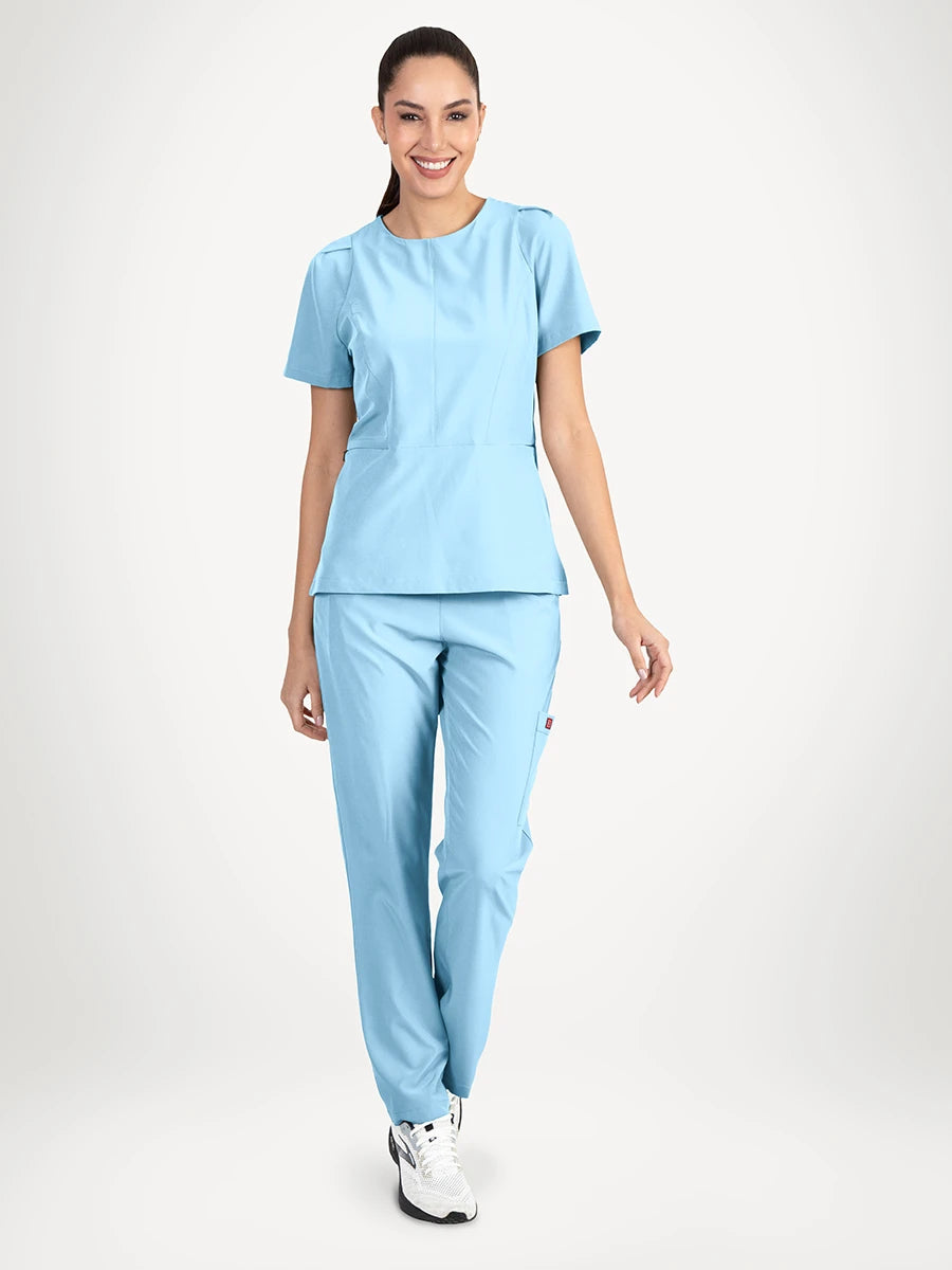 Scrub Médica antifluido Mujer, Aqua