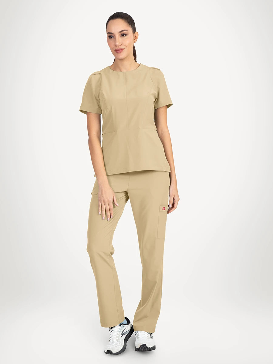 Scrub Médica antifluido Mujer, Aqua