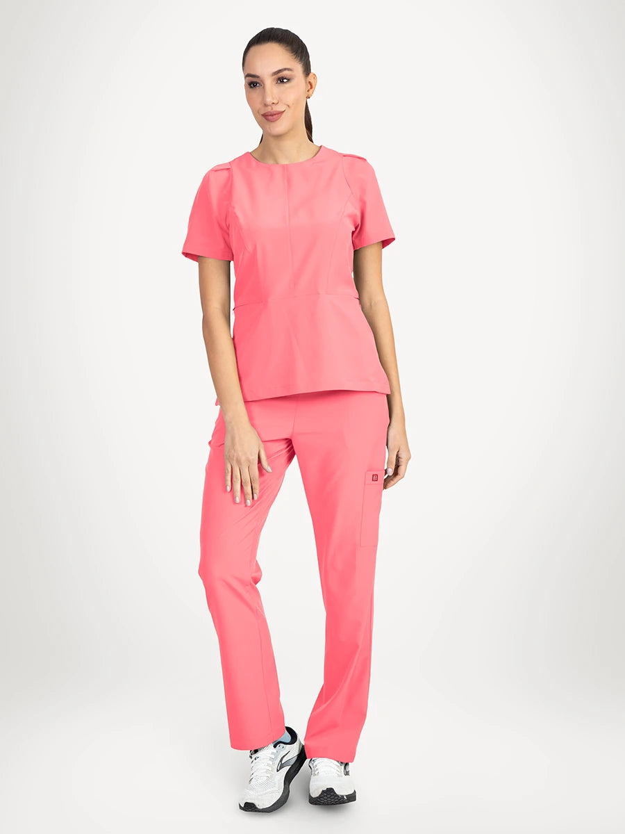 Scrub Médica antifluido Mujer, Aqua