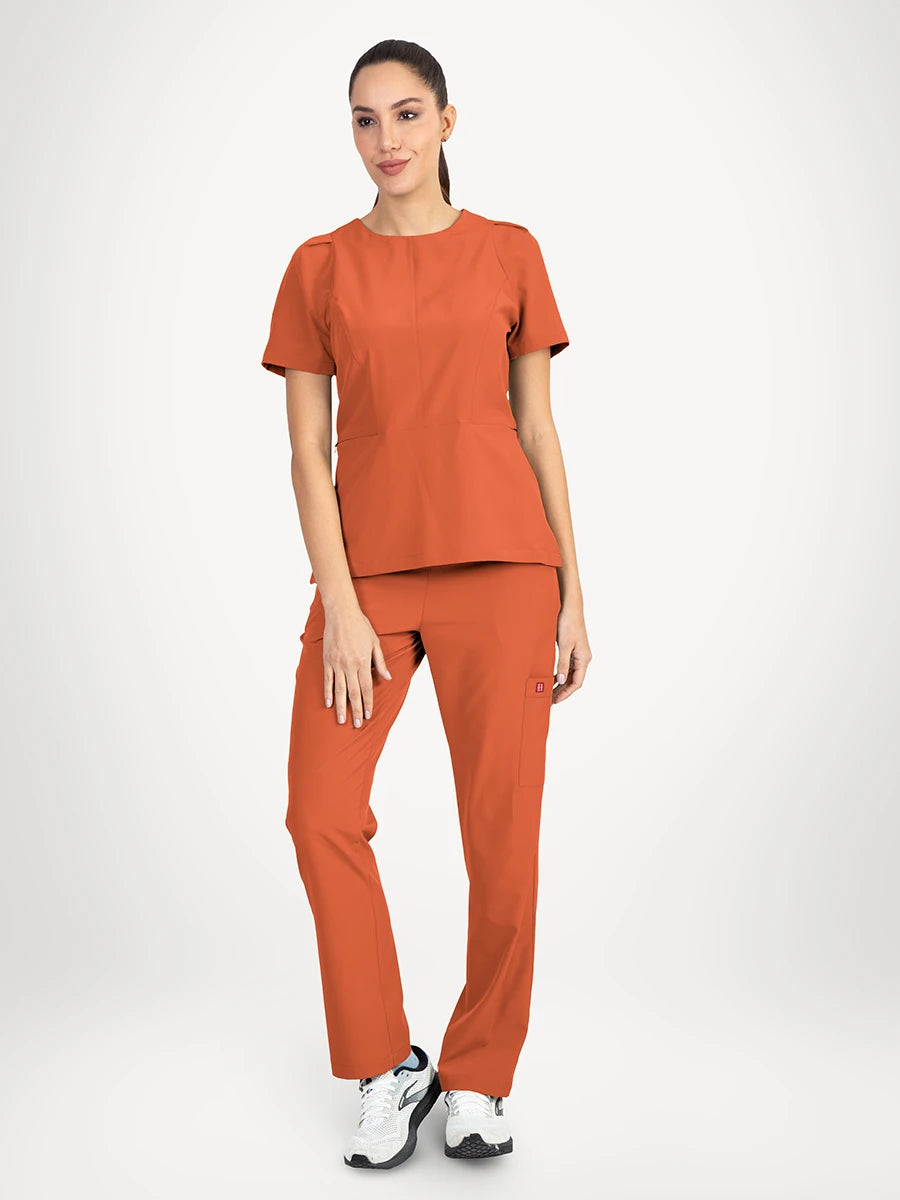 Scrub Médica antifluido Mujer, Aqua