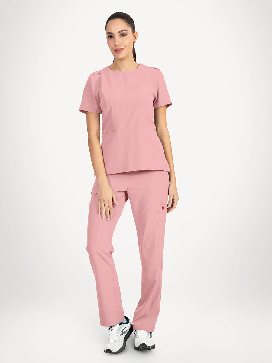 Scrub Médica antifluido Mujer, Aqua