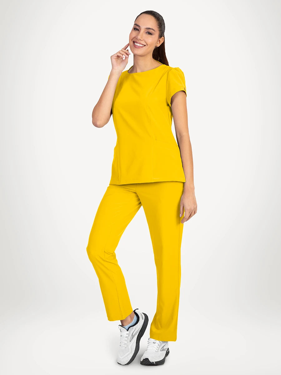 Scrub Médica Antifluido Mujer, Topaz