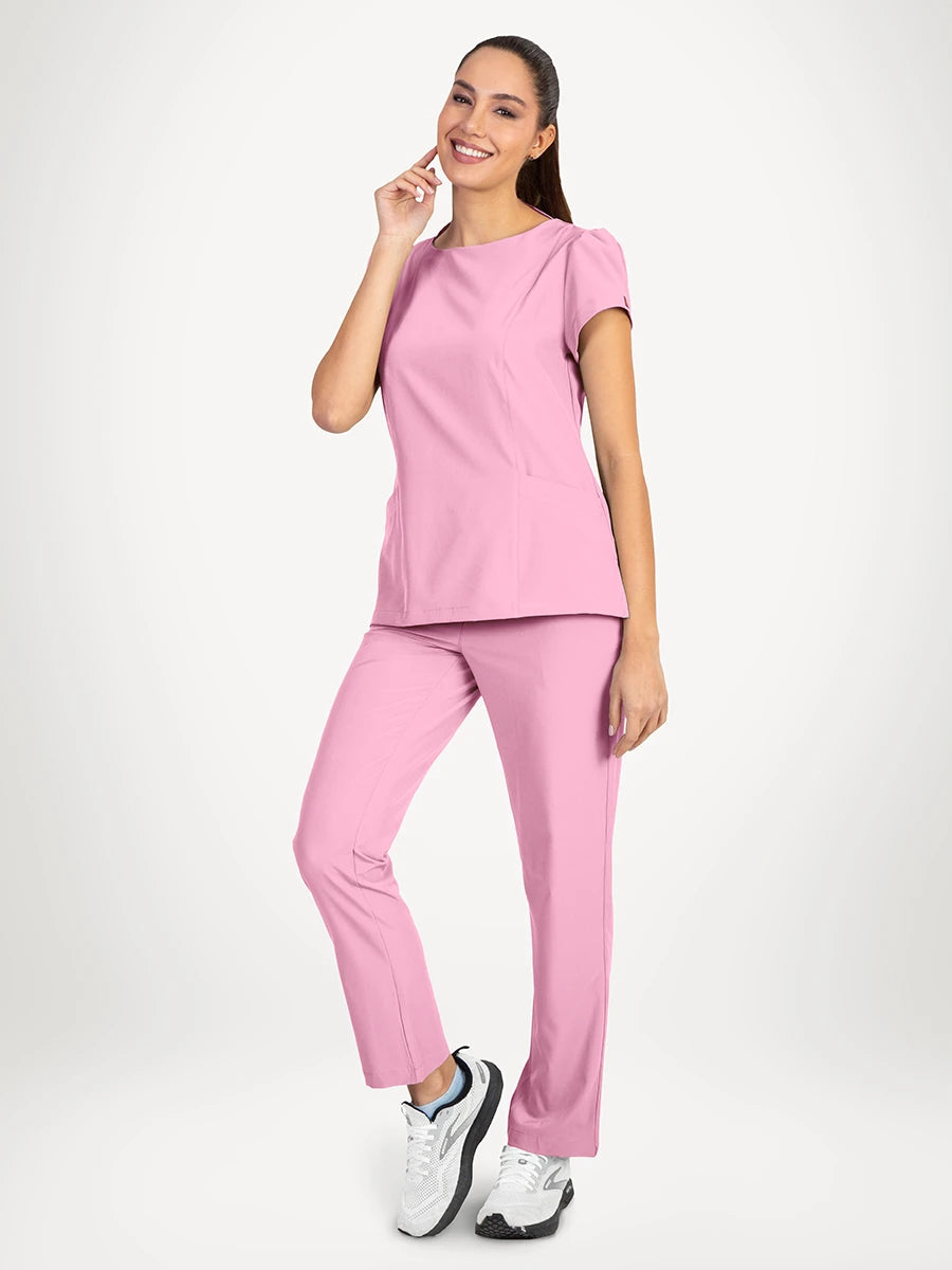 Scrub Médica Antifluido Mujer, Topaz