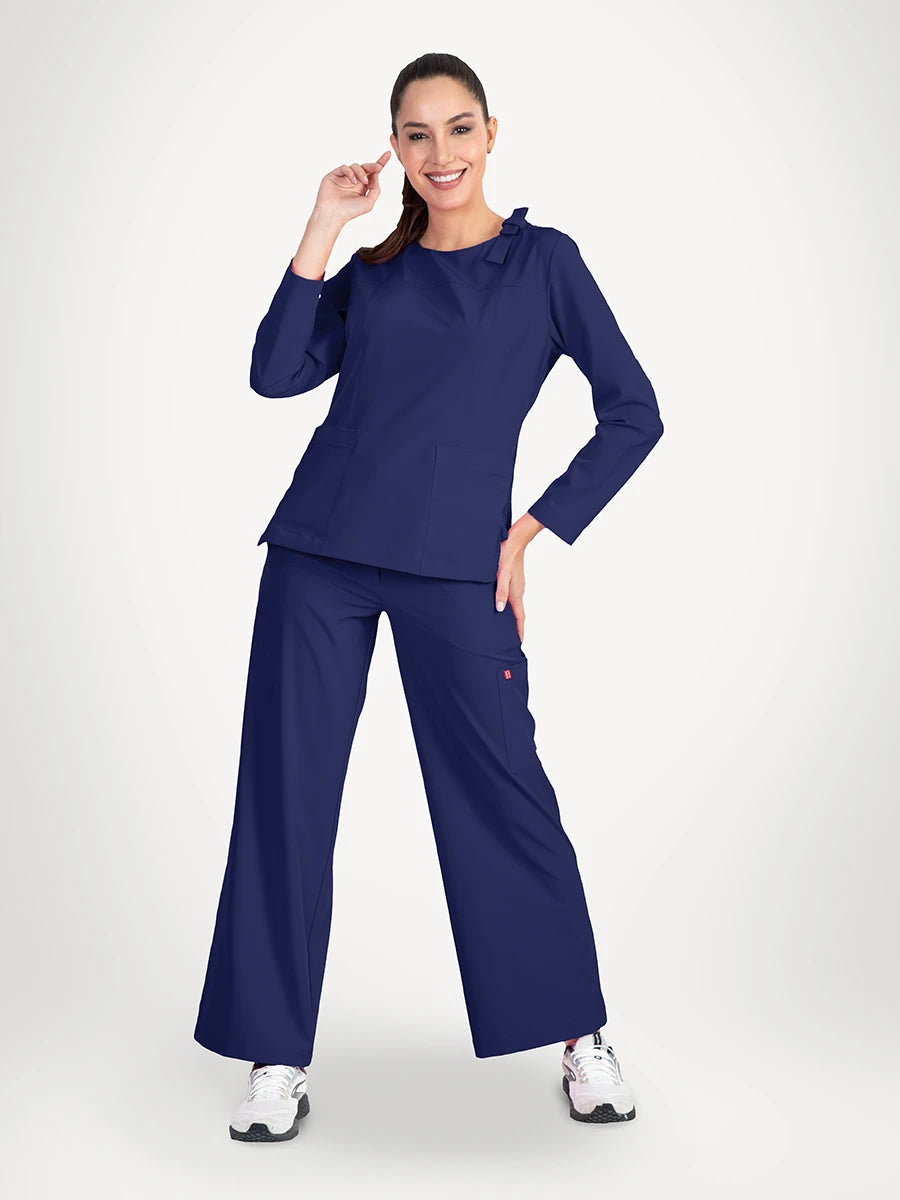 Scrub Médico Antifluido Mujer Manga Larga, Sunstone