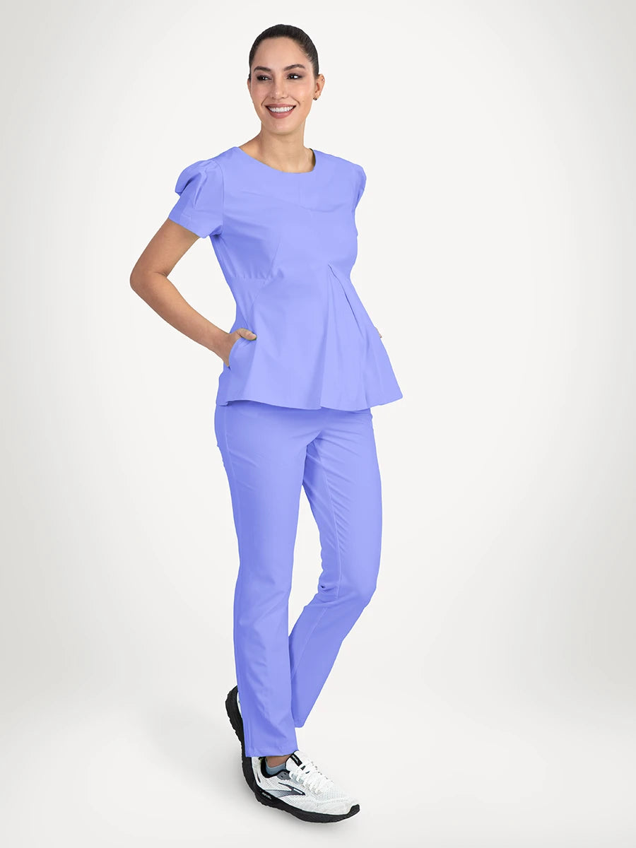 Scrub Médica Antifluido Maternidad Mujer, Rose