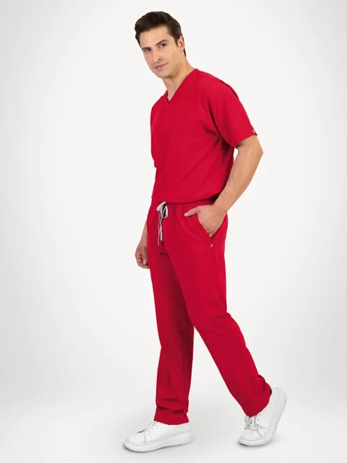 Scrub Onyx Lite Pijama Quirúrgica Rojo 3032B
