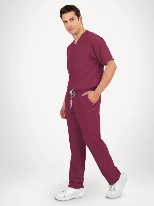 Scrub Onyx Lite Pijama Quirúrgica Vino 3032B
